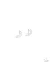 Load image into Gallery viewer, paparazzi-accessories-stainless-space-silver-post earrings