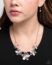 Load image into Gallery viewer, April Showers Bring Flowers - Pink Necklace - Paparazzi Jewelry