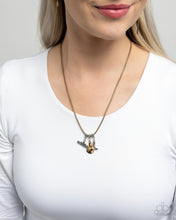 Load image into Gallery viewer, Boy Meets COWGIRL - Multi Necklace - Paparazzi Jewelry