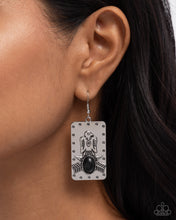Load image into Gallery viewer, Invincible Icon - Black Earrings - Paparazzi Jewelry