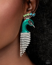 Load image into Gallery viewer, Pampered Peacock - Multi Post Earrings - Paparazzi Jewelry