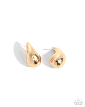 Load image into Gallery viewer, paparazzi-accessories-raindrop-reveal-gold-post earrings
