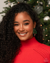 Load image into Gallery viewer, Christmas Credentials - Multi Post Earrings - Paparazzi Jewelry