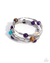 Load image into Gallery viewer, paparazzi-accessories-from-start-to-finish-purple-bracelet