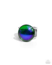 Load image into Gallery viewer, paparazzi-accessories-colorful-cantata-green-ring