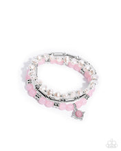 Load image into Gallery viewer, paparazzi-accessories-testing-the-waters-pink-bracelet