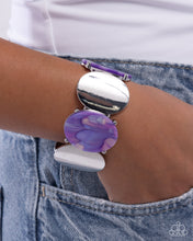 Load image into Gallery viewer, Longing for More - Purple Bracelet - Paparazzi Jewelry