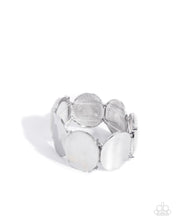 Load image into Gallery viewer, paparazzi-accessories-longing-for-more-white-bracelet