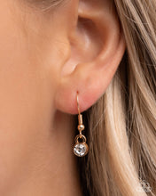 Load image into Gallery viewer, Matchmaker Mural - Gold Necklace - Paparazzi Jewelry