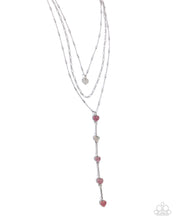 Load image into Gallery viewer, paparazzi-accessories-valiant-valentine-pink-necklace