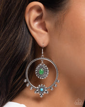 Load image into Gallery viewer, Neutral Nuance - Green Earrings - Paparazzi Jewelry