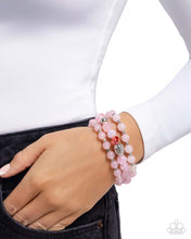 Load image into Gallery viewer, Breathtaking Beat - Pink Bracelet - Paparazzi Jewelry