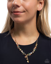 Load image into Gallery viewer, Tasteful Tulip - Orange Necklace - Paparazzi Jewelry