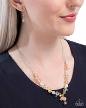 Load image into Gallery viewer, Tasteful Tulip - Yellow Necklace - Paparazzi Jewelry