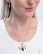 Load image into Gallery viewer, Be Humble Bumblebee - Yellow Necklace - Paparazzi Jewelry