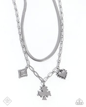 Load image into Gallery viewer, paparazzi-accessories-sentimental-sunset-white-necklace