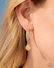 Load image into Gallery viewer, Cheerful Care - Gold Earrings - Paparazzi Jewelry