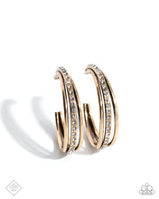Load image into Gallery viewer, paparazzi-accessories-commanding-culture-gold-earrings