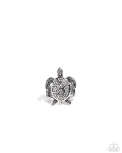 Load image into Gallery viewer, paparazzi-accessories-turtle-triumph-silver-ring