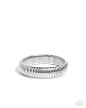 Load image into Gallery viewer, paparazzi-accessories-flashy-fringe-silver-bracelet