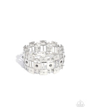 Load image into Gallery viewer, paparazzi-accessories-puzzling-persistence-silver-bracelet
