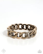 Load image into Gallery viewer, paparazzi-accessories-assertive-austerity-gold-bracelet