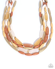 Load image into Gallery viewer, paparazzi-accessories-milky-mambo-brown-necklace