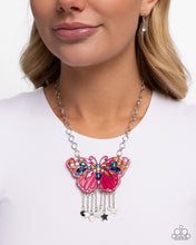 Load image into Gallery viewer, Mayoral Monarch - Pink Necklace - Paparazzi Jewelry
