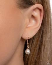 Load image into Gallery viewer, Dolphin Dive - Gold Necklace - Paparazzi Jewelry