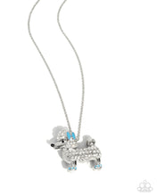 Load image into Gallery viewer, paparazzi-accessories-poodle-pageantry-blue-necklace