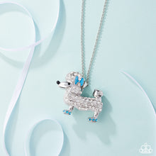Load image into Gallery viewer, Poodle Pageantry - Blue Necklace - Paparazzi Jewelry