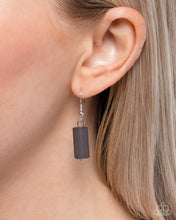 Load image into Gallery viewer, Cylindrical Craze - Silver Necklace - Paparazzi Jewelry