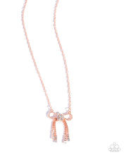 Load image into Gallery viewer, paparazzi-accessories-coquette-celebrity-copper-necklace