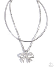 Load image into Gallery viewer, paparazzi-accessories-cheerful-coquette-white-necklace