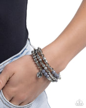 Load image into Gallery viewer, Mental Mentality - Silver Bracelet - Paparazzi Jewelry