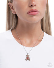 Load image into Gallery viewer, Twinkling Teddy - Necklace Necklace - Paparazzi Jewelry
