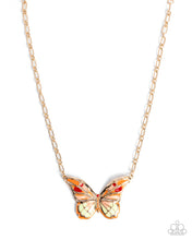 Load image into Gallery viewer, paparazzi-accessories-aerial-accolade-orange-necklace