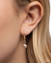 Load image into Gallery viewer, Pearl Premiere - Brown Necklace - Paparazzi Jewelry