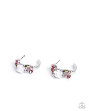Load image into Gallery viewer, paparazzi-accessories-borderline-bloom-pink-earrings