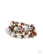 Load image into Gallery viewer, paparazzi-accessories-stirring-stack-brown-bracelet