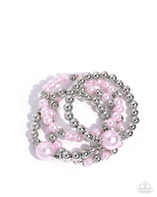 Load image into Gallery viewer, paparazzi-accessories-soft-sonata-pink-bracelet