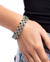 Load image into Gallery viewer, Ladylike Lattice - Green Bracelet - Paparazzi Jewelry