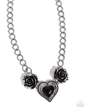 Load image into Gallery viewer, paparazzi-accessories-be-my-forever-black-necklace