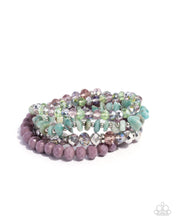 Load image into Gallery viewer, paparazzi-accessories-secure-stones-purple-bracelet