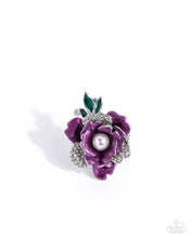 Load image into Gallery viewer, paparazzi-accessories-petaled-wonder-purple-ring