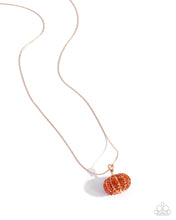 Load image into Gallery viewer, paparazzi-accessories-pumpkin-panache-orange-necklace