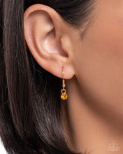 Load image into Gallery viewer, Leafy Lullaby - Orange Necklace - Paparazzi Jewelry