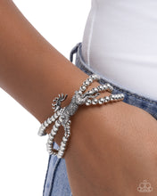 Load image into Gallery viewer, Radiant Reindeer - White Bracelet - Paparazzi Jewelry