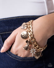 Load image into Gallery viewer, Savior is Born - Gold Bracelet - Paparazzi Jewelry