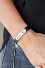 Load image into Gallery viewer, Love Life - Black Bracelet - Paparazzi Jewelry
